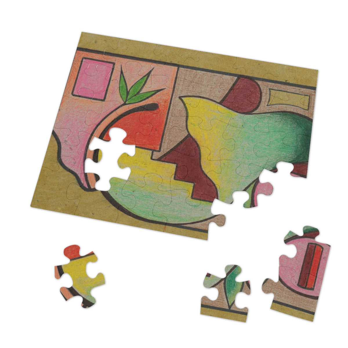 Premium Art Jigsaw Puzzle with Tin | Pear Salad