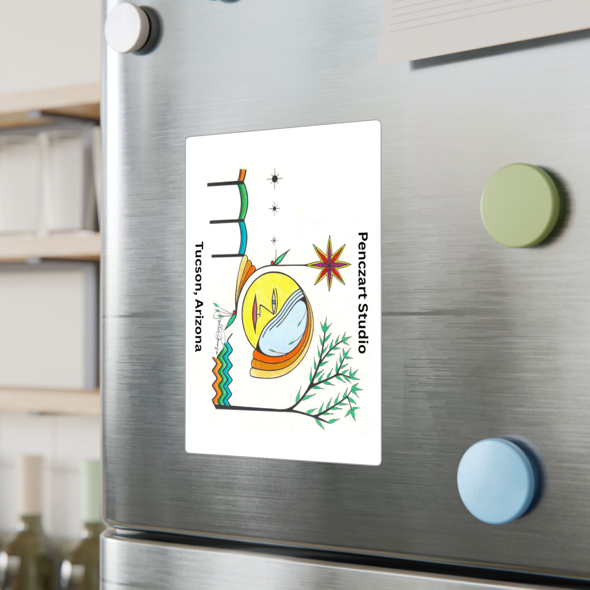 Custom Waterproof Vinyl Sticker | Sol Searcher