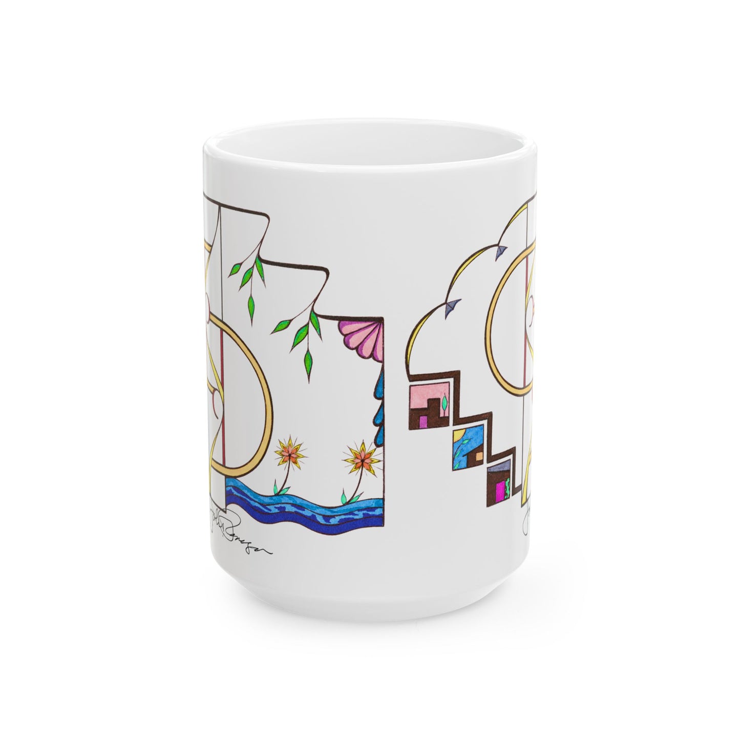 Finding Home —Wrap-Around Ceramic Art Mug (11oz, 15oz)