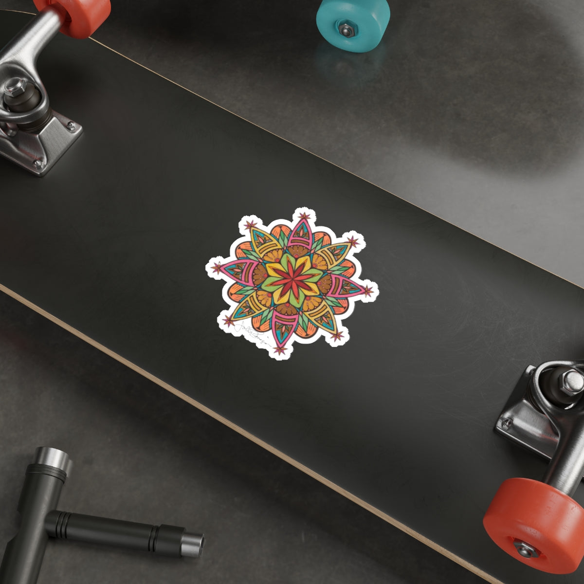 Premium Die-Cut Waterproof Vinyl Sticker | Hands of Peace