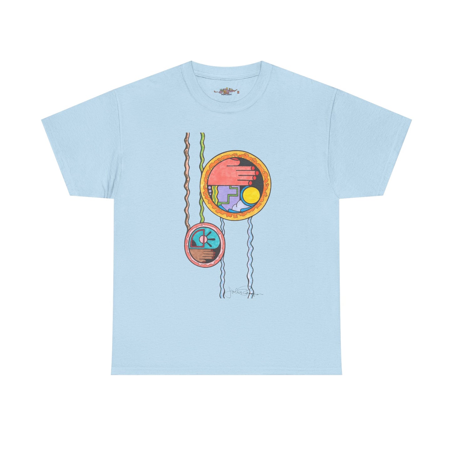 Wave While Passing - Short Sleeve Premium Wearable Art