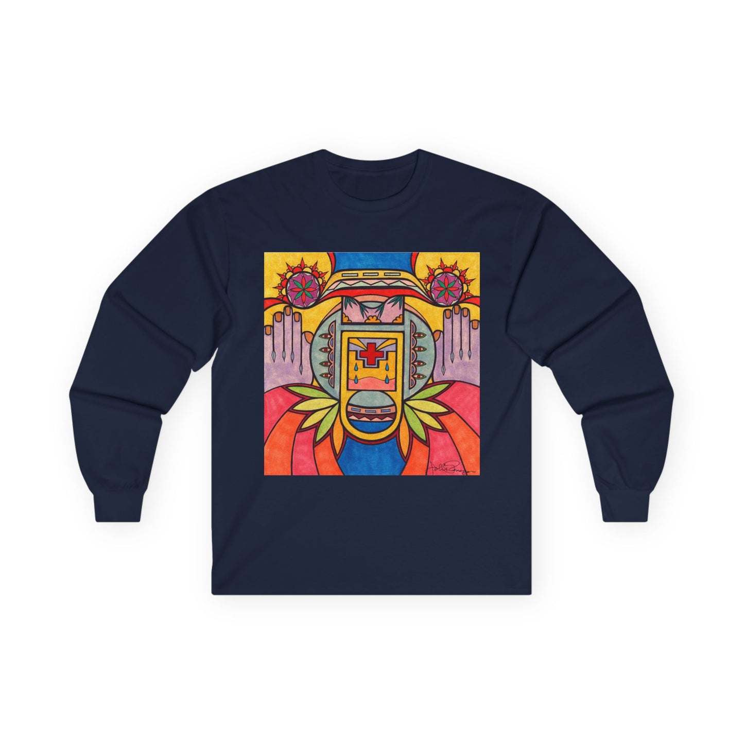 Premium Long Sleeve T-Shirt Wearable Art | Hands