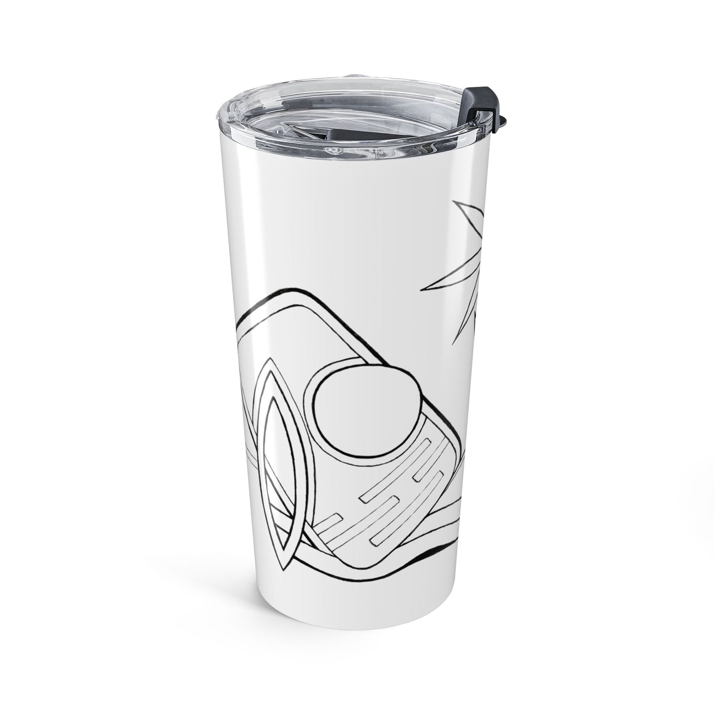 Riding the Turtle - Wrap-Around Travel Tumbler (20 oz)