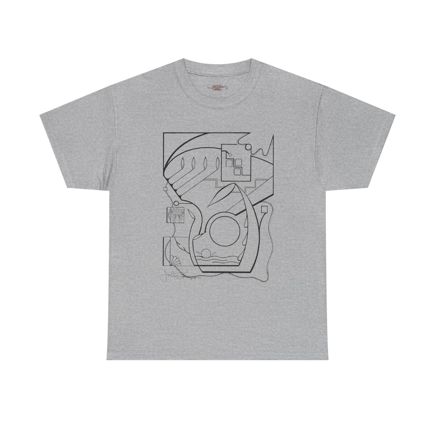 Premium Short Sleeve T-Shirt Wearable Art | From the Heart