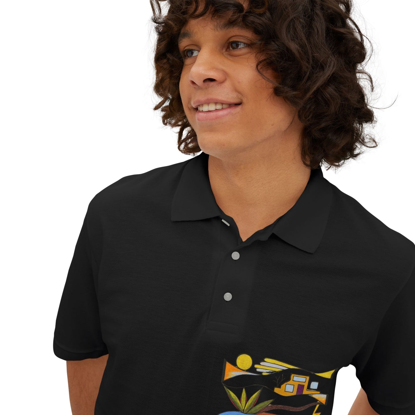 Sabino Memories - Premium Pique Polo Wearable Art