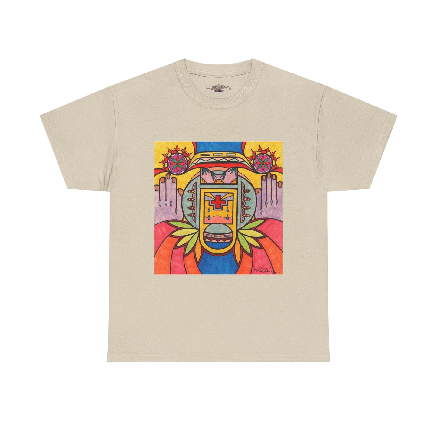 Premium  Short Sleeve T-Shirt Wearable Art | Hands