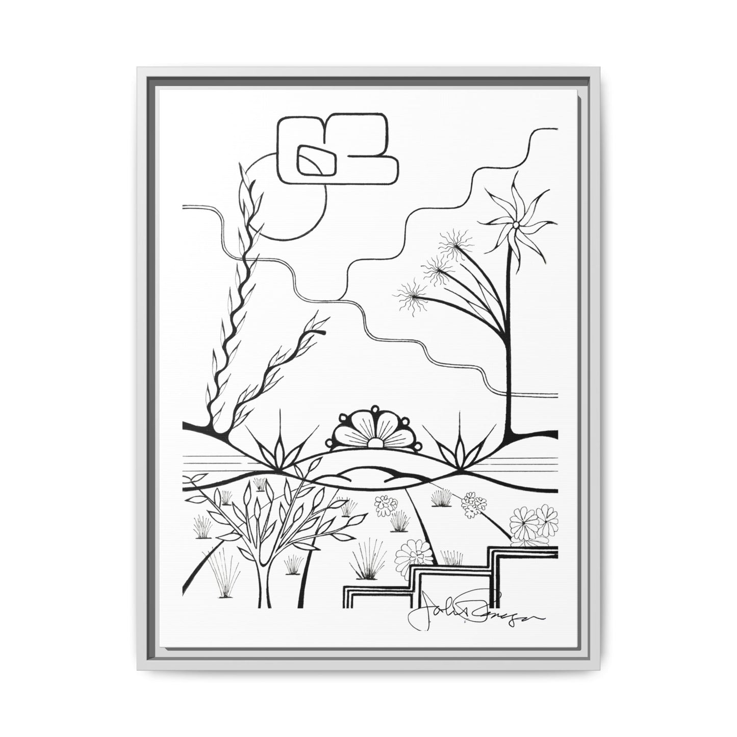 The World is Round - Archival Gallery Matte Canvas