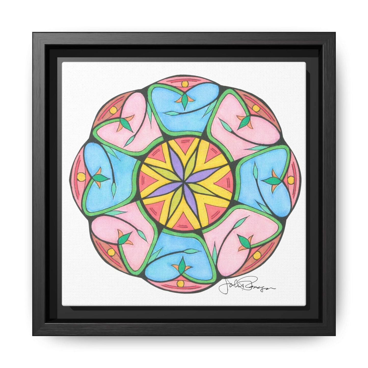 Heaven's Gate Mandala - Archival Gallery Matte Canvas