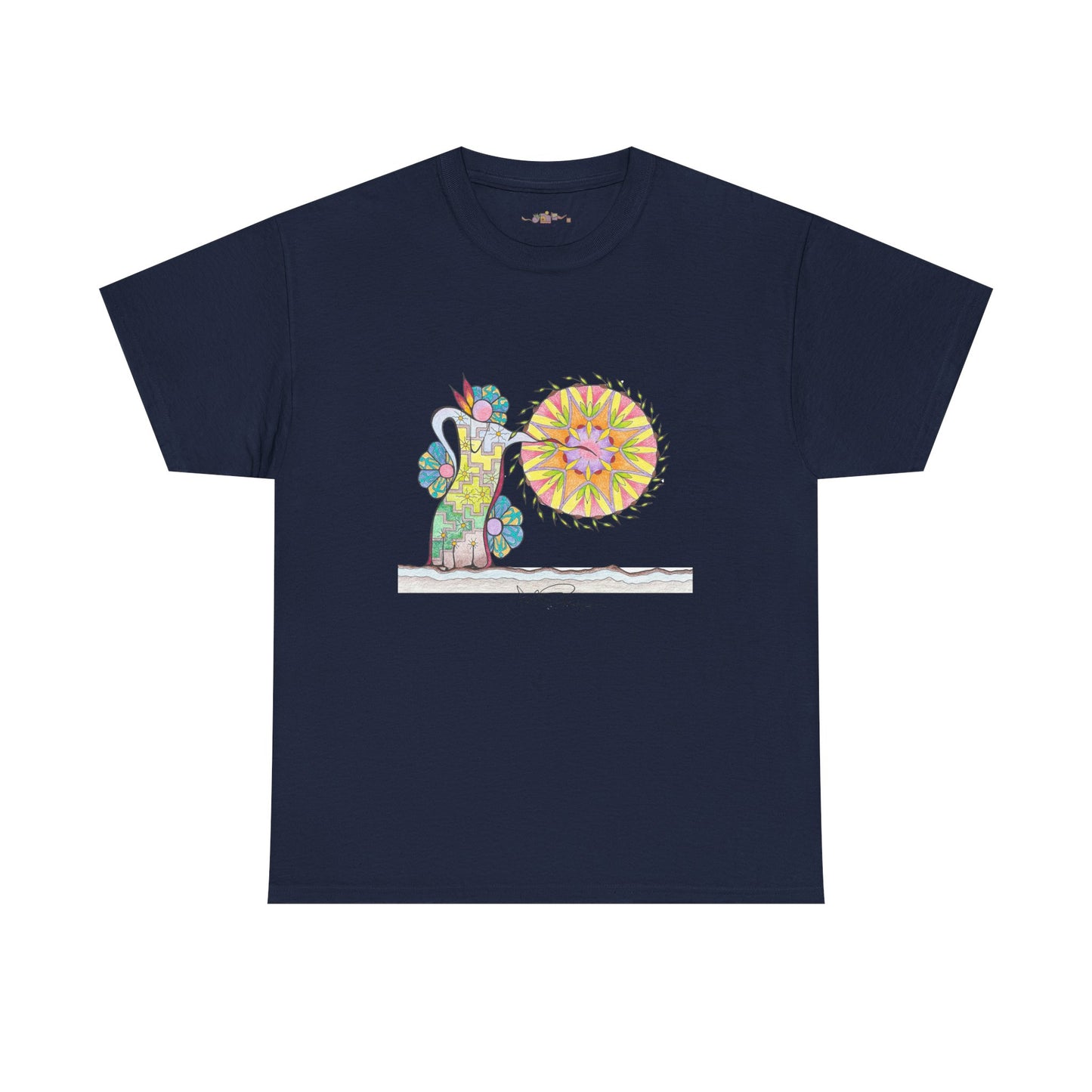 PowWow Drum - Short Sleeve Premium Wearable Art
