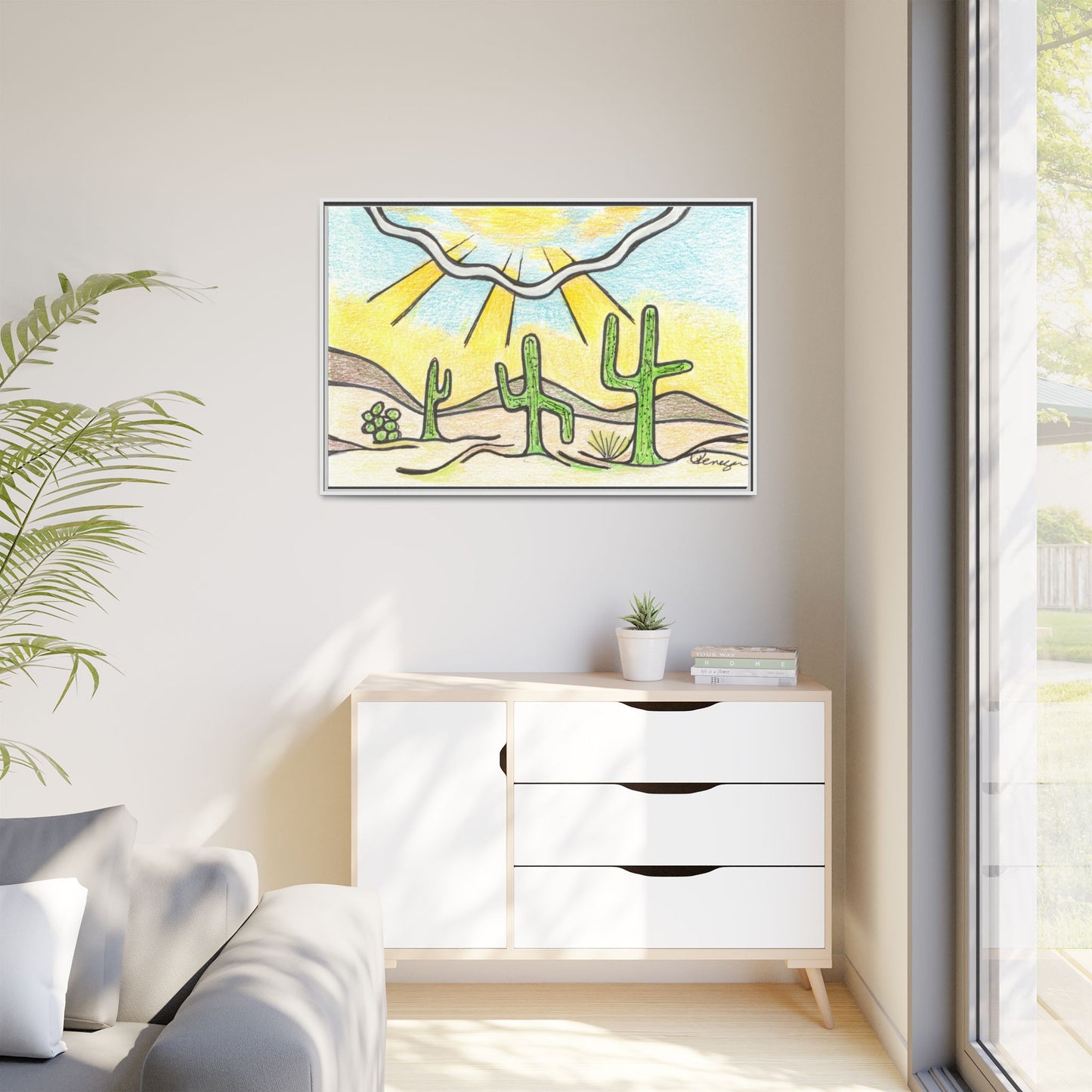 Saguaro - Archival Gallery Matte Canvas