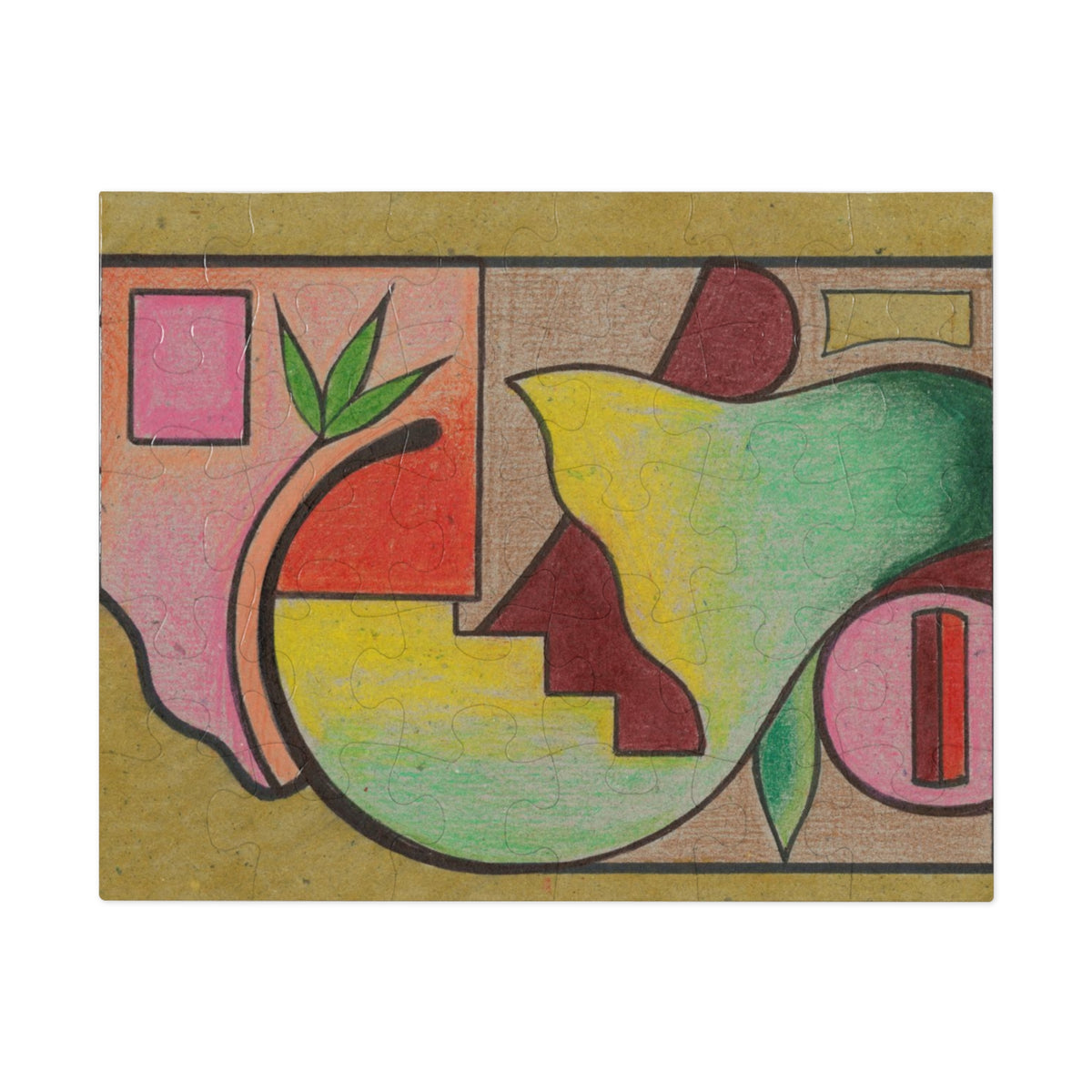 Premium Art Jigsaw Puzzle with Tin | Pear Salad
