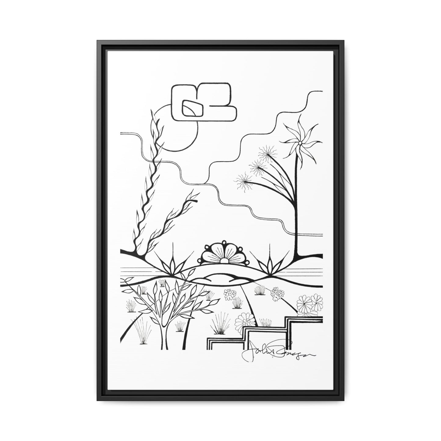 The World is Round - Archival Gallery Matte Canvas