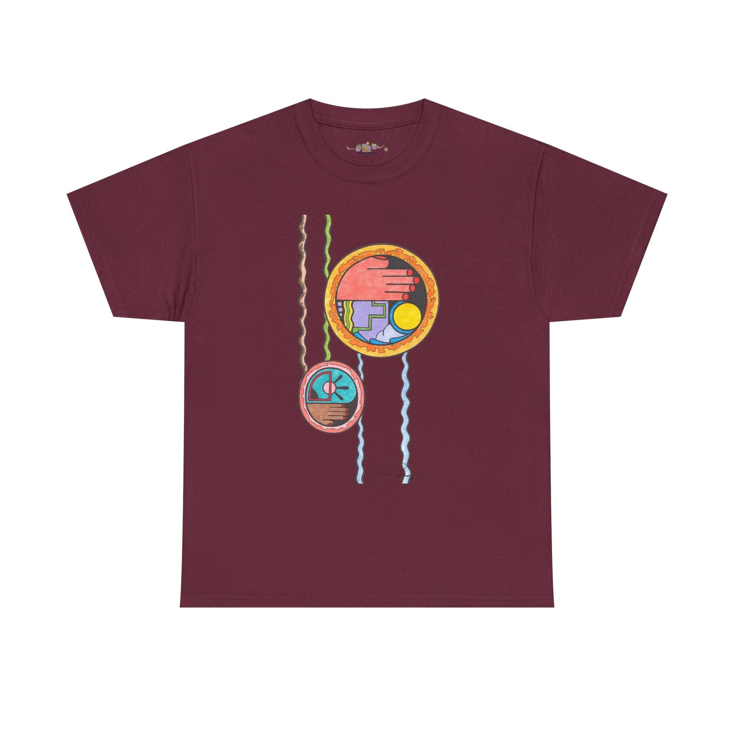 Wave While Passing - Short Sleeve Premium Wearable Art