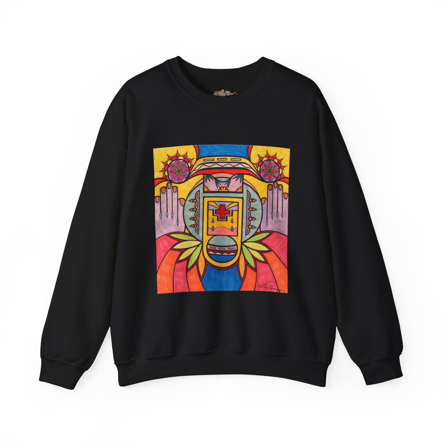 Premium Pullover Sweatshirt Wearable Art | Hands