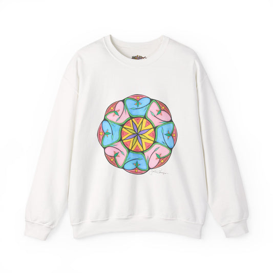 Premium Pullover Sweatshirt Wearable Art | Heaven's Gate Mandala