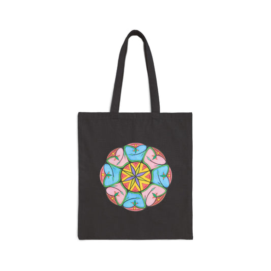 Heaven's Gate Mandala  — Utility Canvas Premium Art Tote