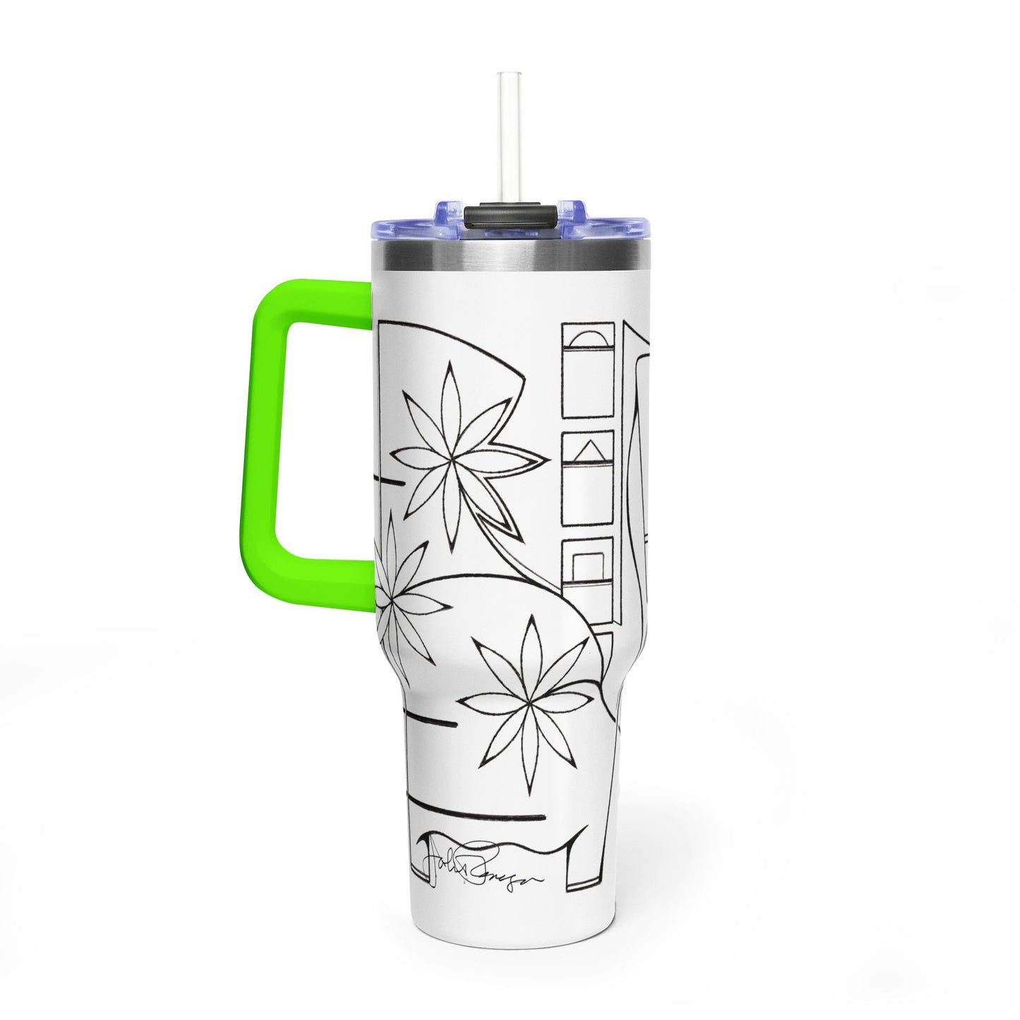 Exposed - Wrap-Around Art Tumbler (40 oz)