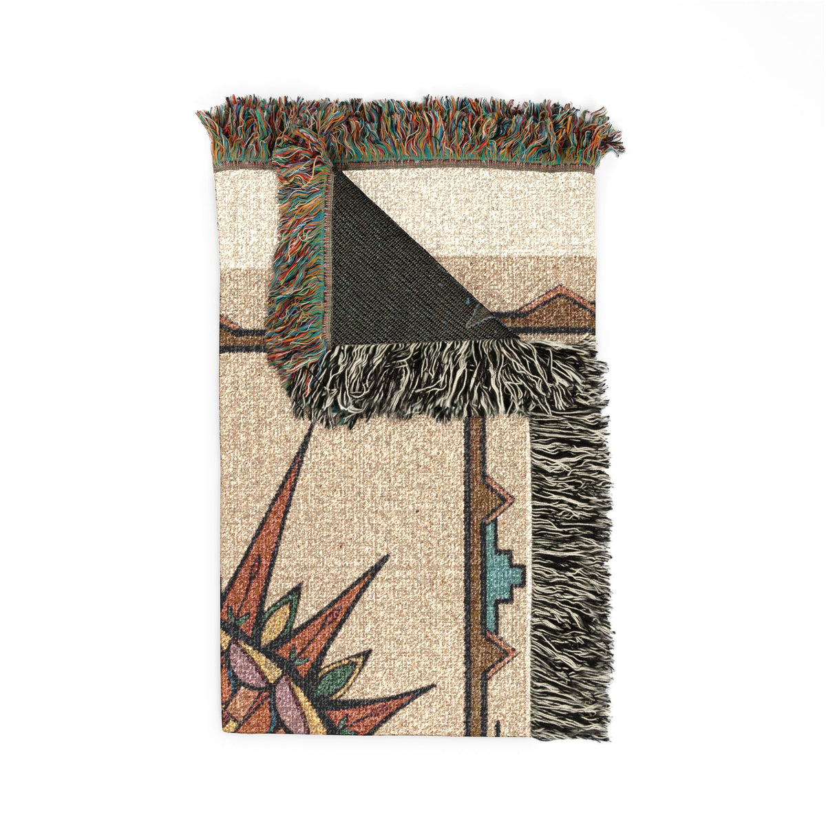 Premium Tapestry Woven Blanket | Sun Face