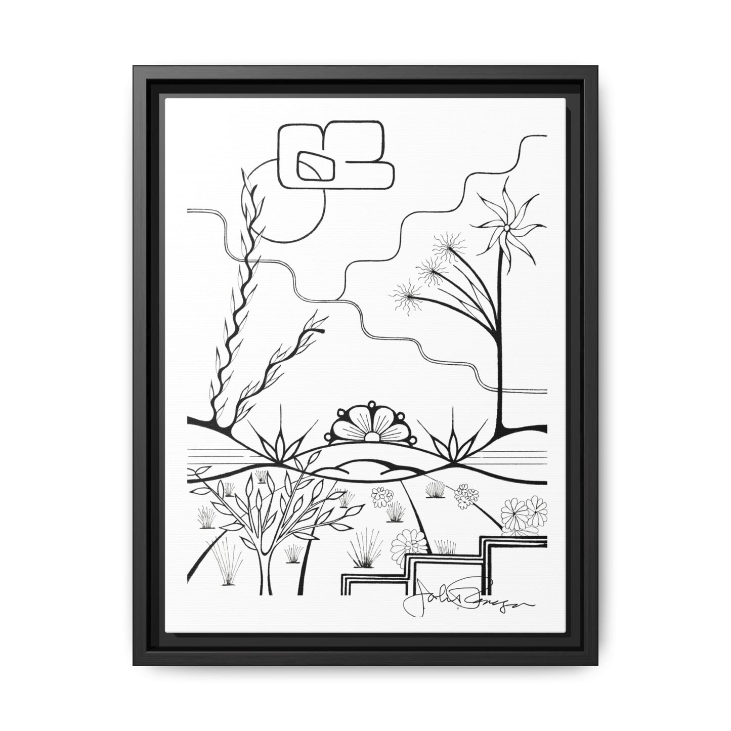 The World is Round - Archival Gallery Matte Canvas