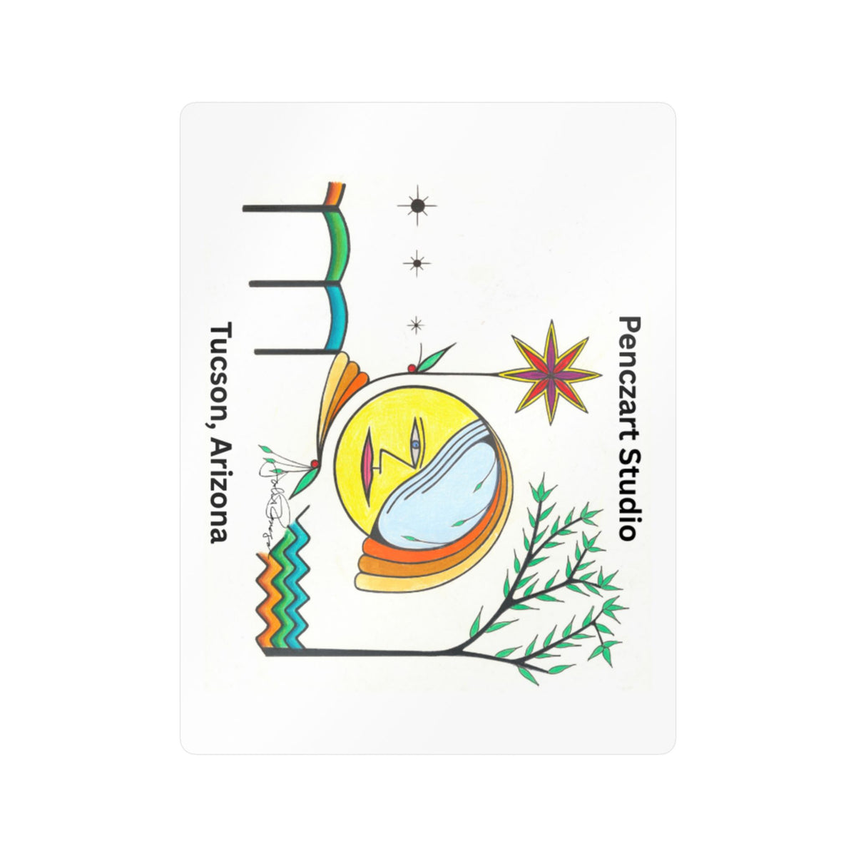 Custom Waterproof Vinyl Sticker | Sol Searcher