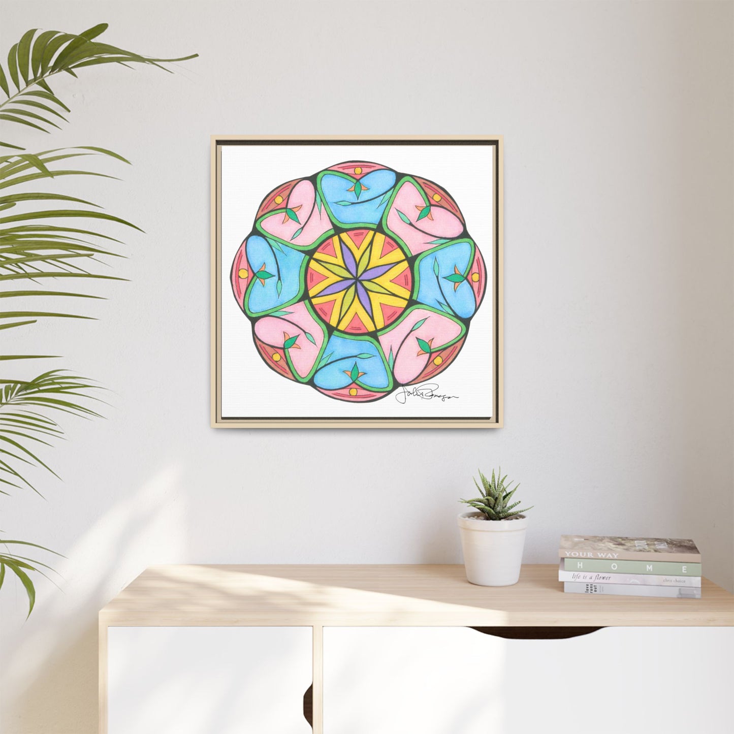 Heaven's Gate Mandala - Archival Gallery Matte Canvas
