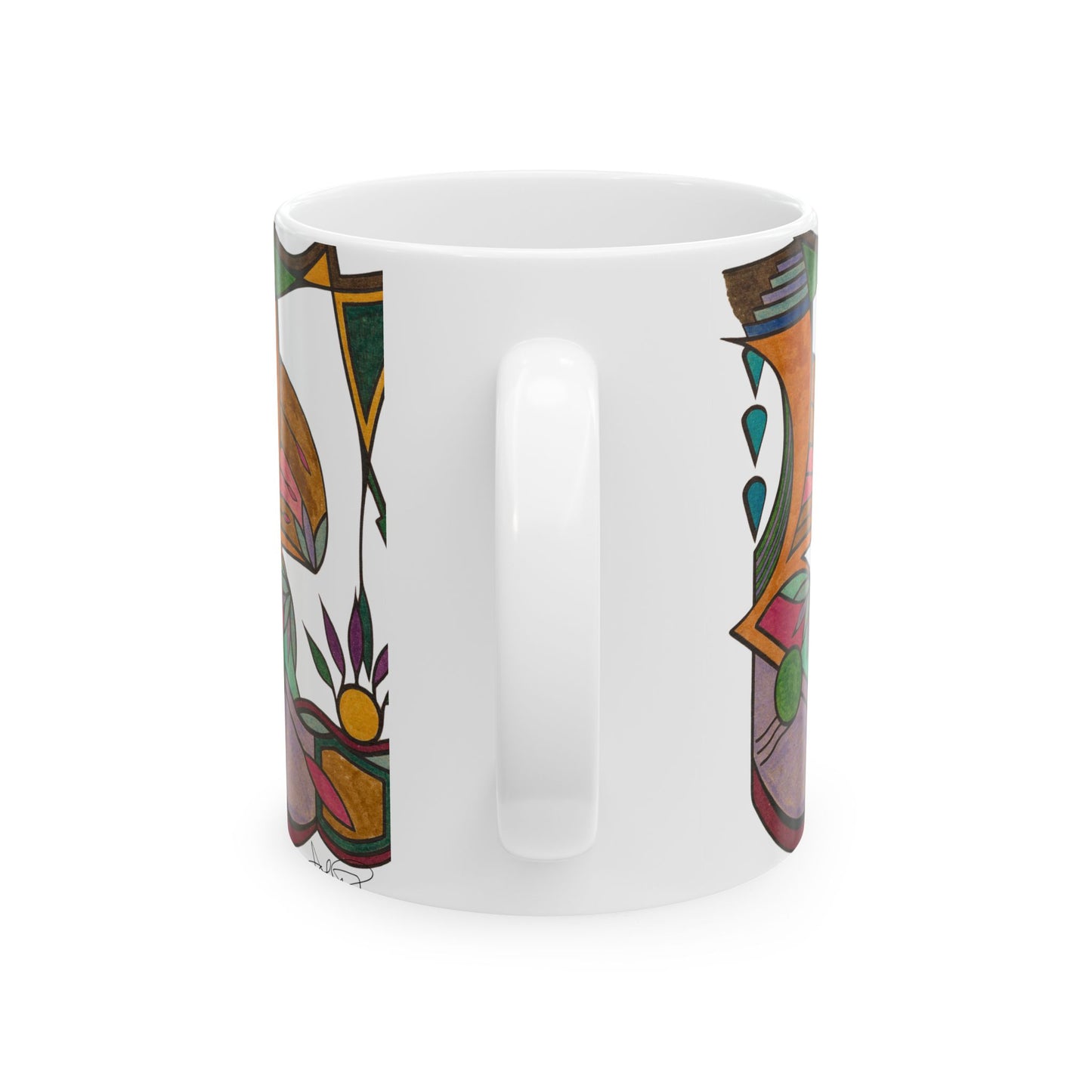 Life Cycle - Wrap-Around Ceramic Art Mug (11oz/15oz)