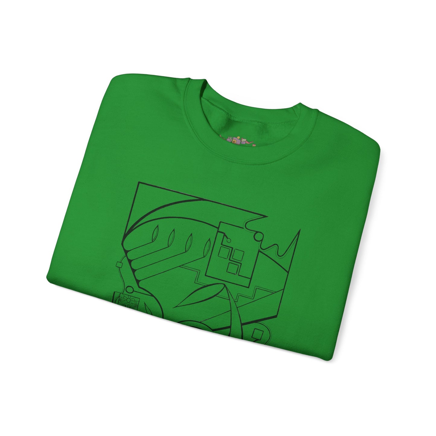 Premium Pullover Sweaatshirt Wearable Art | From the Heart
