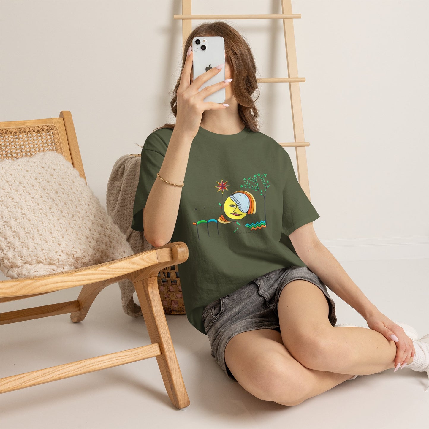 Premium Short Sleeve T-Shirt Wearable Art | Sol Searcher