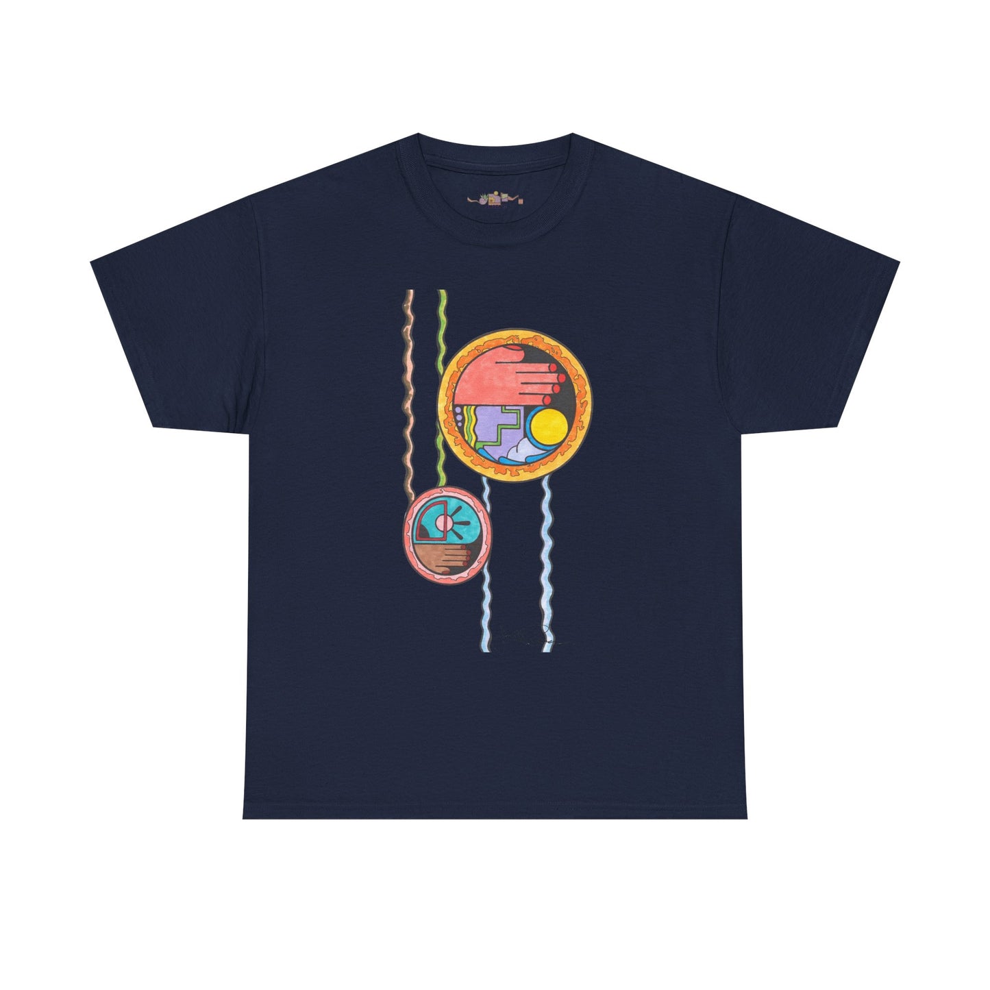Wave While Passing - Short Sleeve Premium Wearable Art