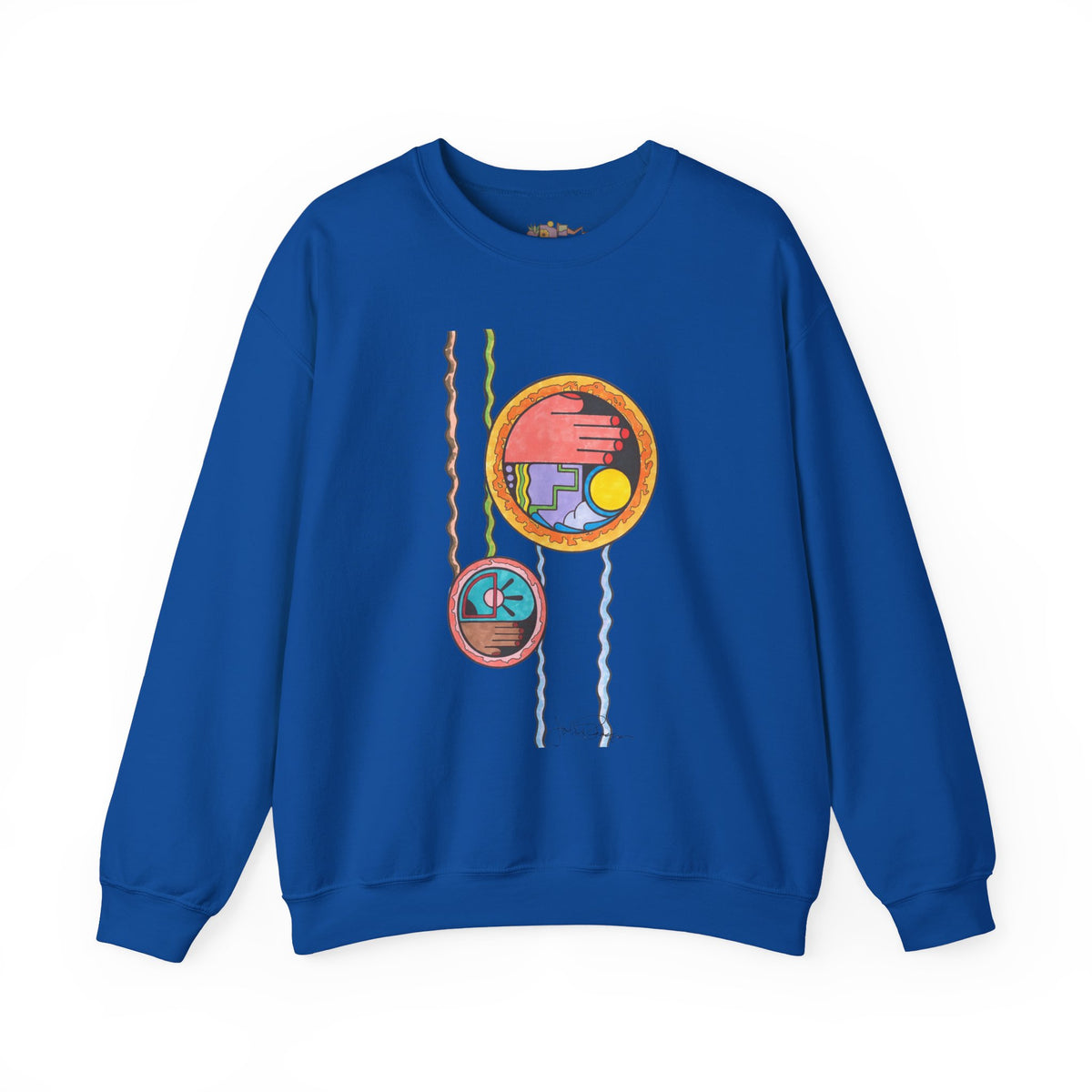 Premium Pullover Sweatshirt Wearable Art | Wave While Passing