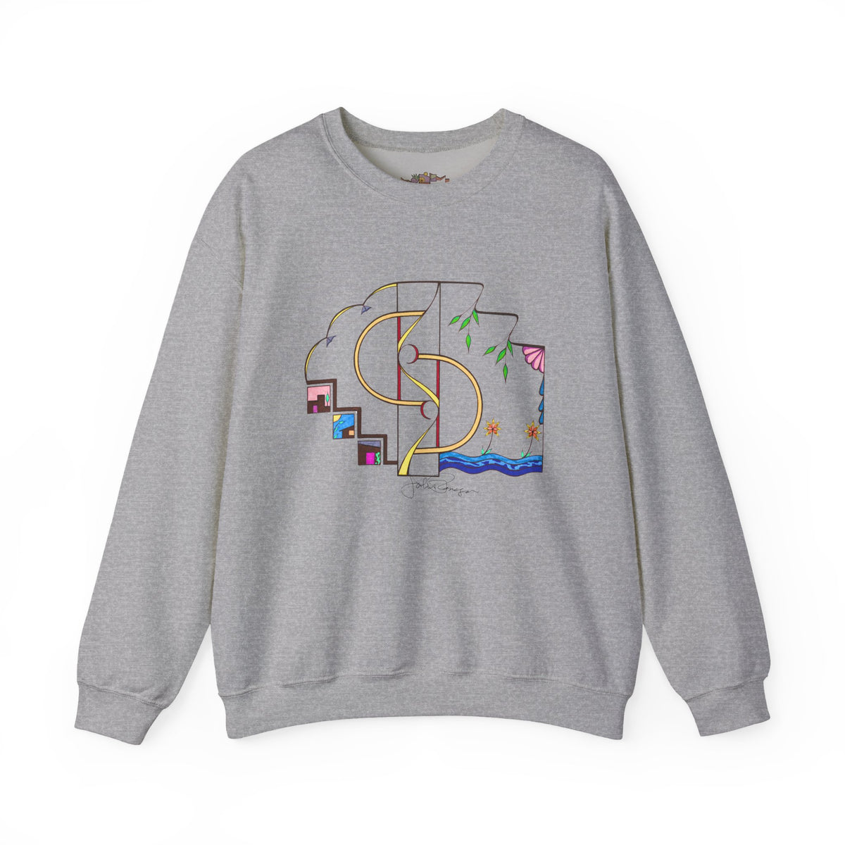 Premium Pullover Sweatshirt Wearable Art | Finding Home