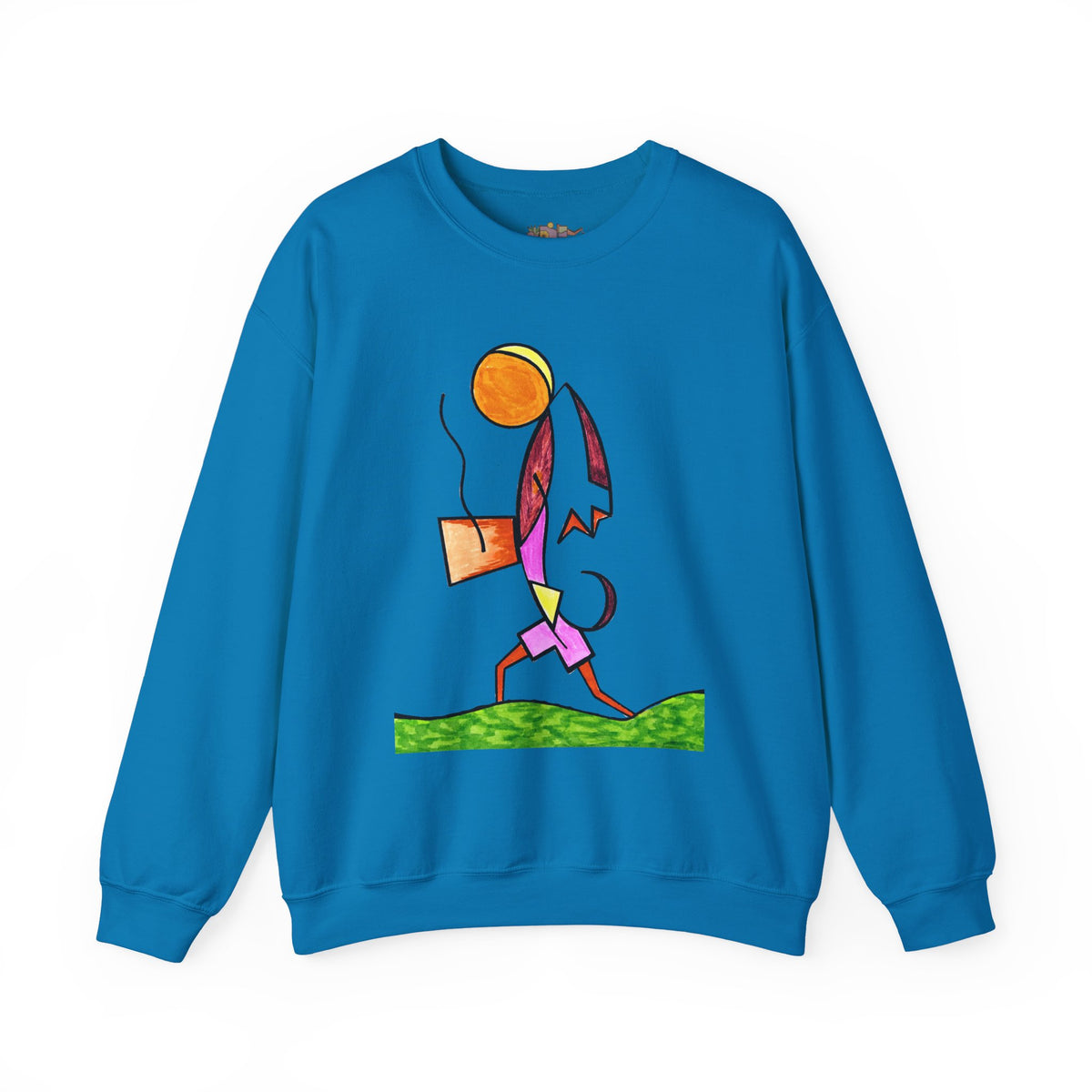 Premium Pullover Sweatshirt Wearable Art | Walk Proud