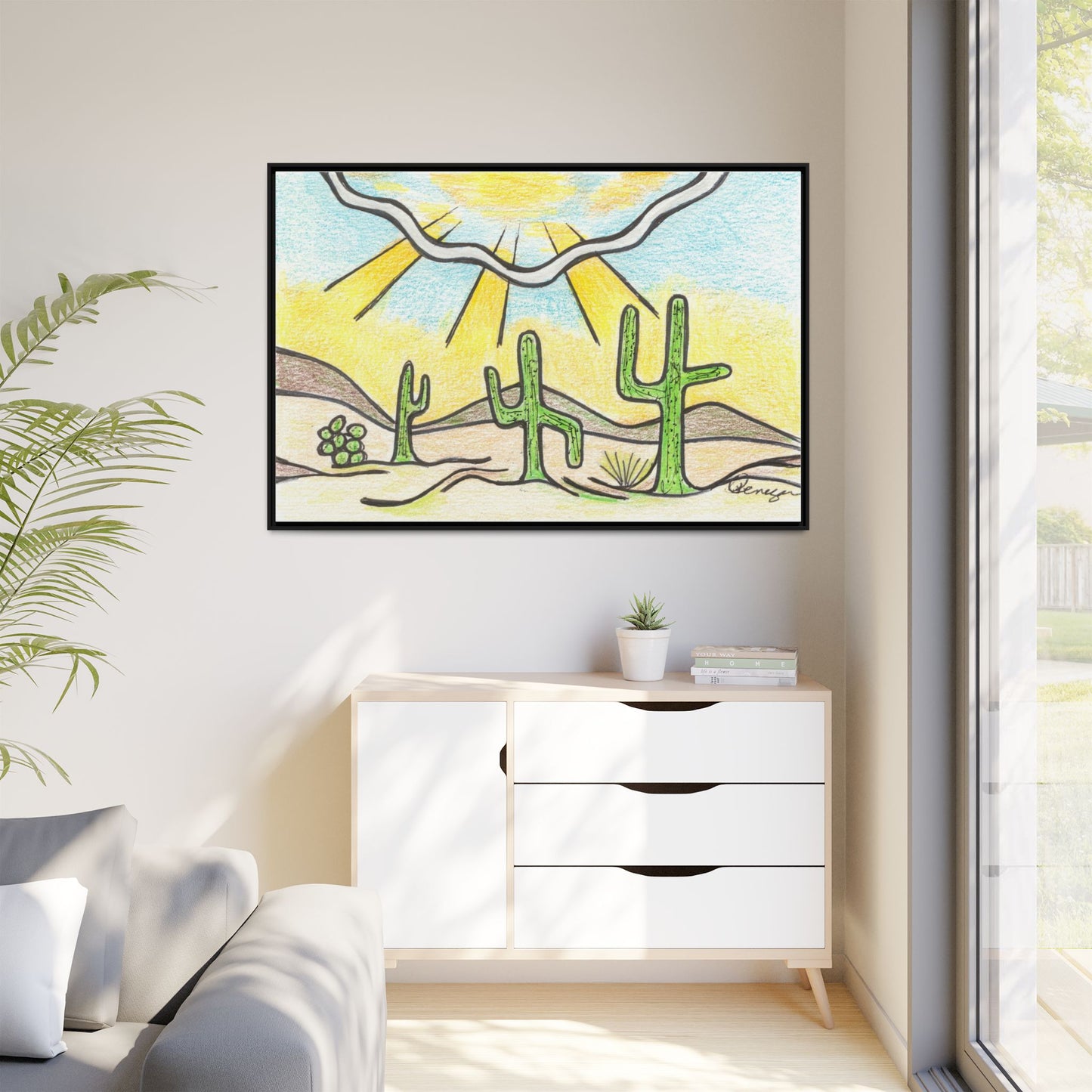 Saguaro - Archival Gallery Matte Canvas