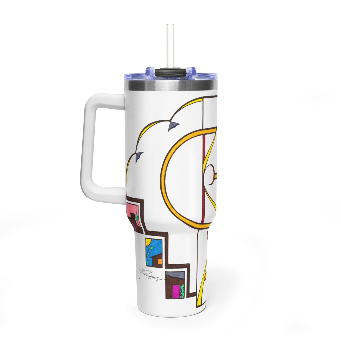Finding Home - Wrap-Around Art Tumbler (40 oz)