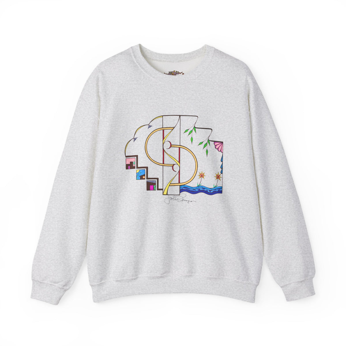 Premium Pullover Sweatshirt Wearable Art | Finding Home