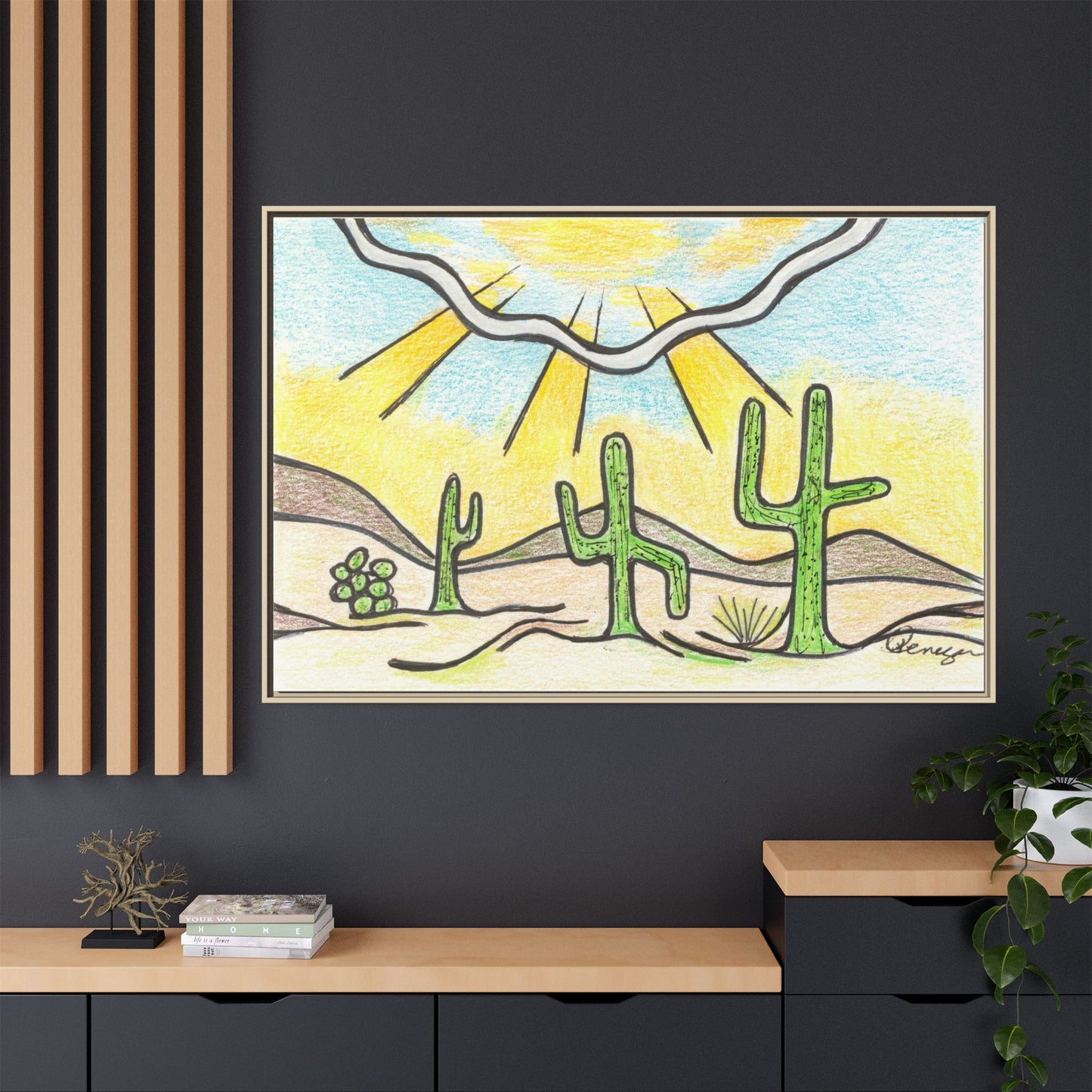 Saguaro - Archival Gallery Matte Canvas