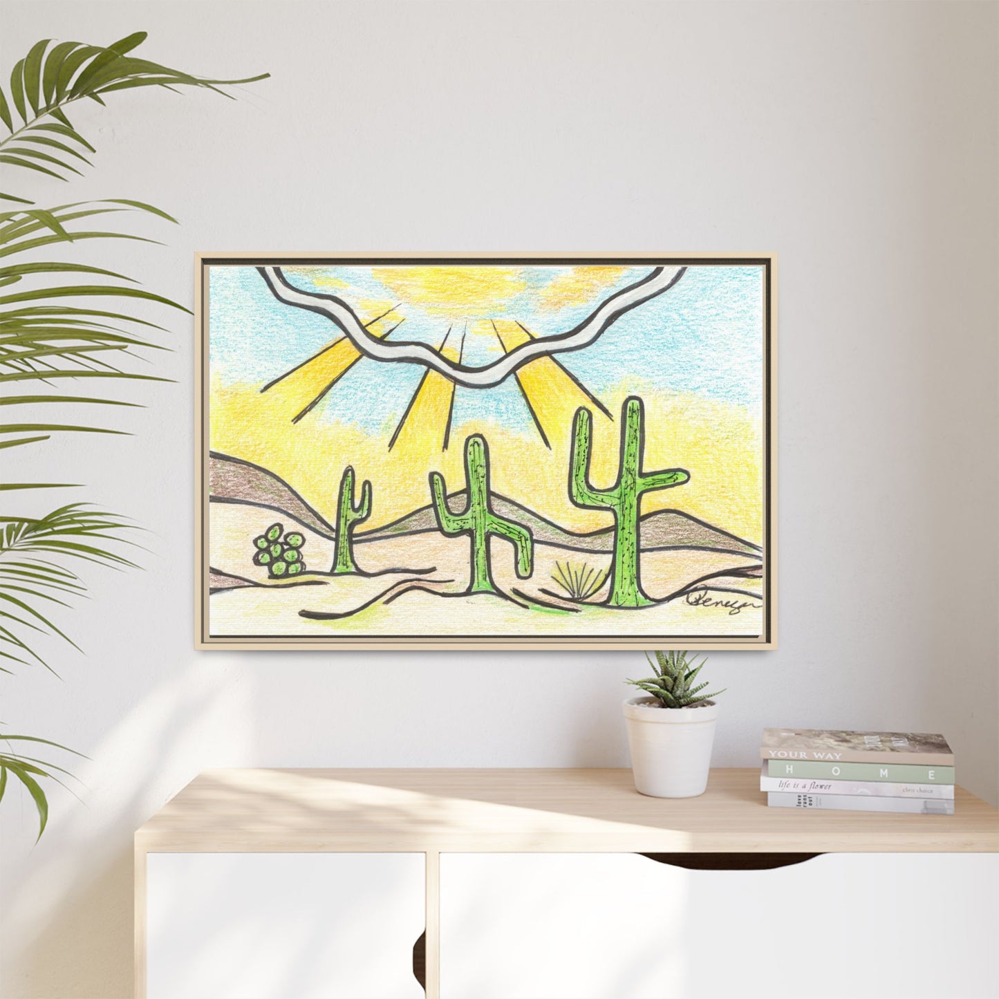 Saguaro - Archival Gallery Matte Canvas