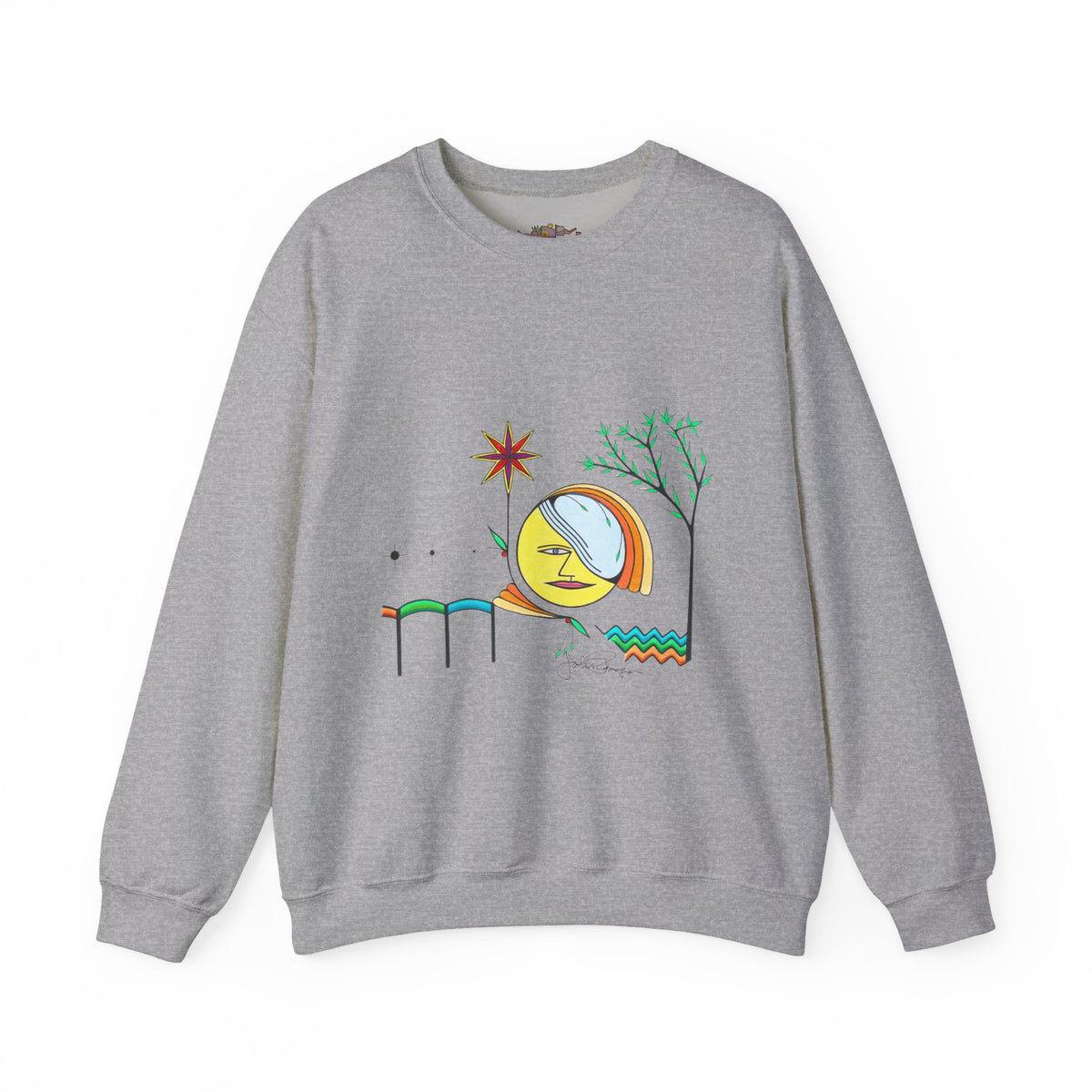 Premium Pullover Sweatshirt Wearable Art | Sol Searcher