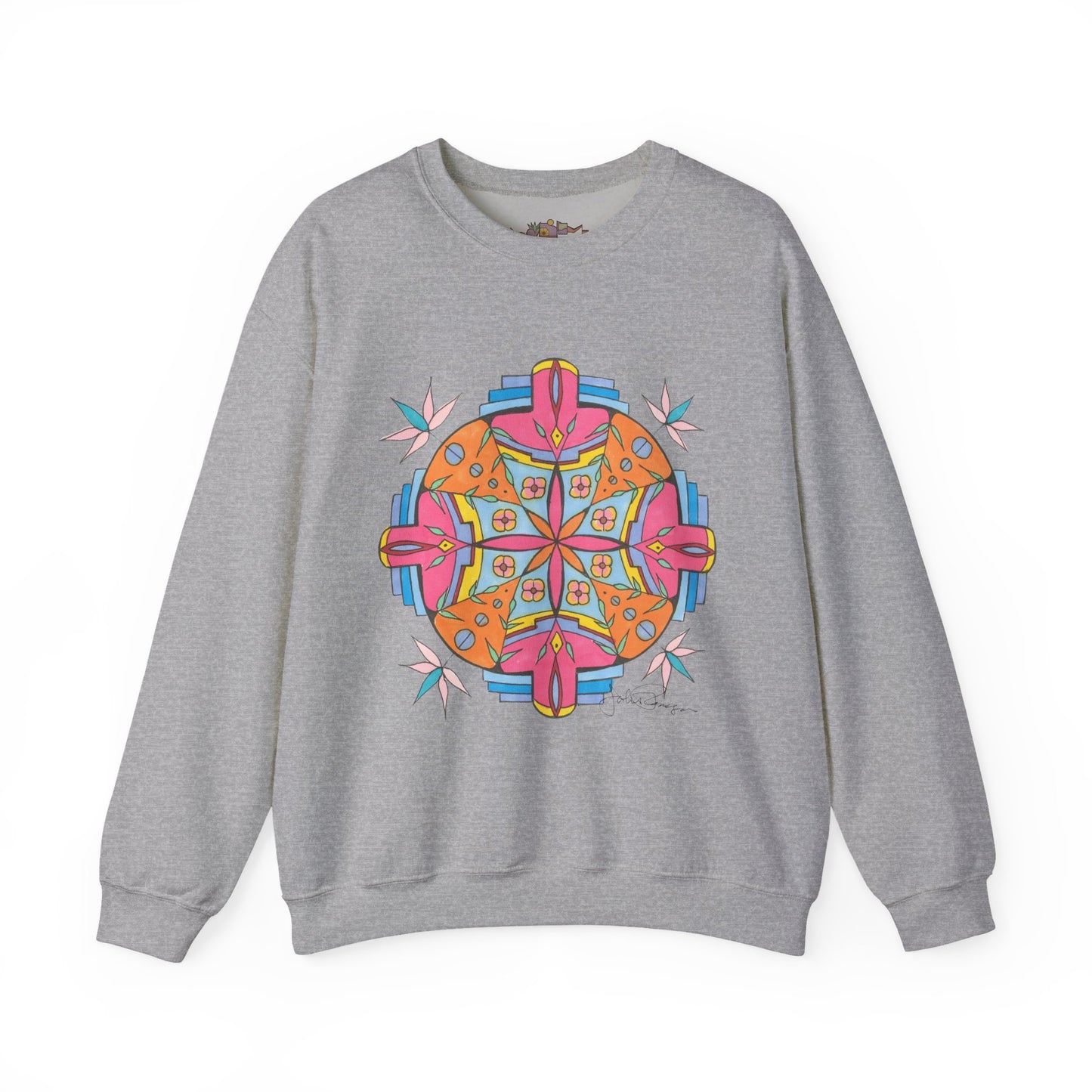 Break Out Mandala - Pullover Sweatshirt Premium Wearable Art