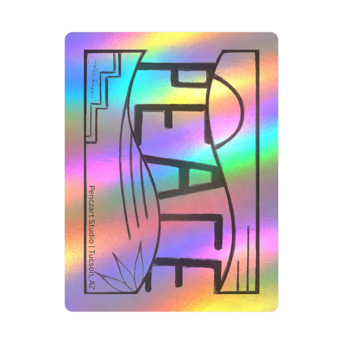 Premium Waterproof Vinyle Sticker | Peace