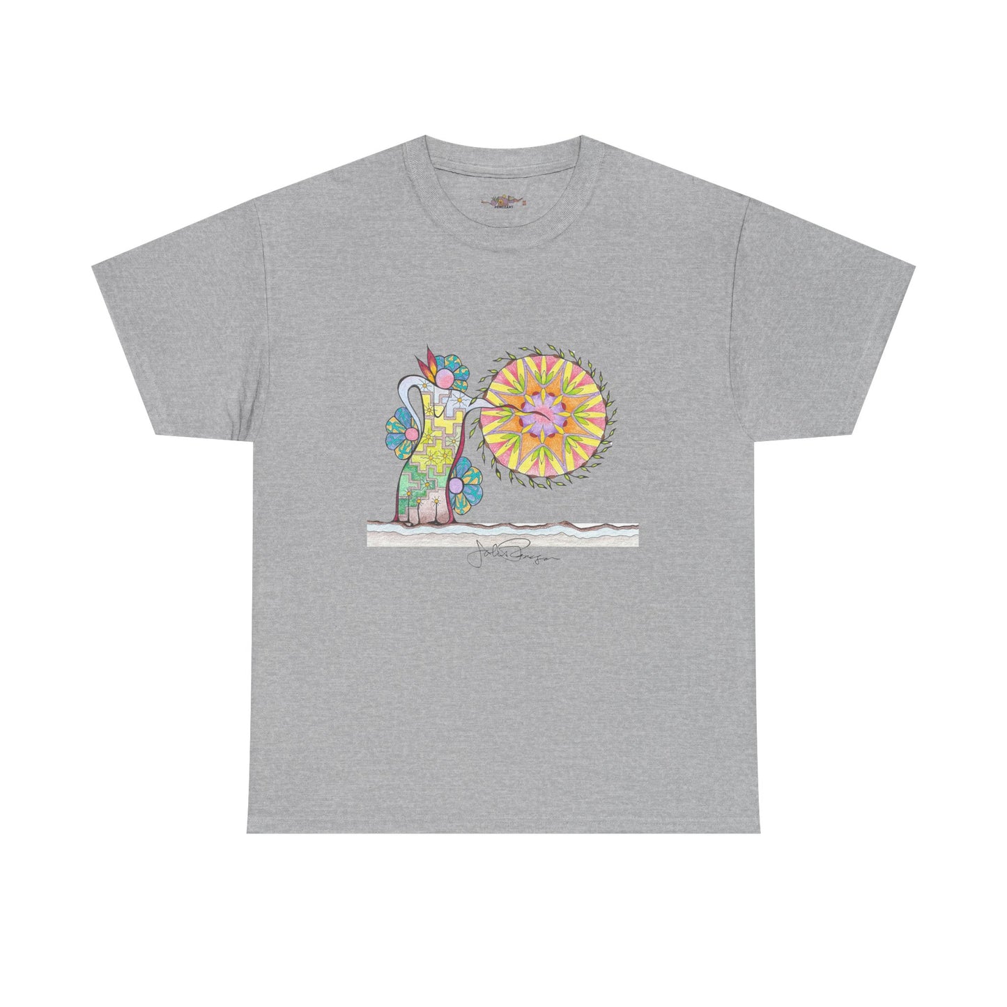 PowWow Drum - Short Sleeve Premium Wearable Art