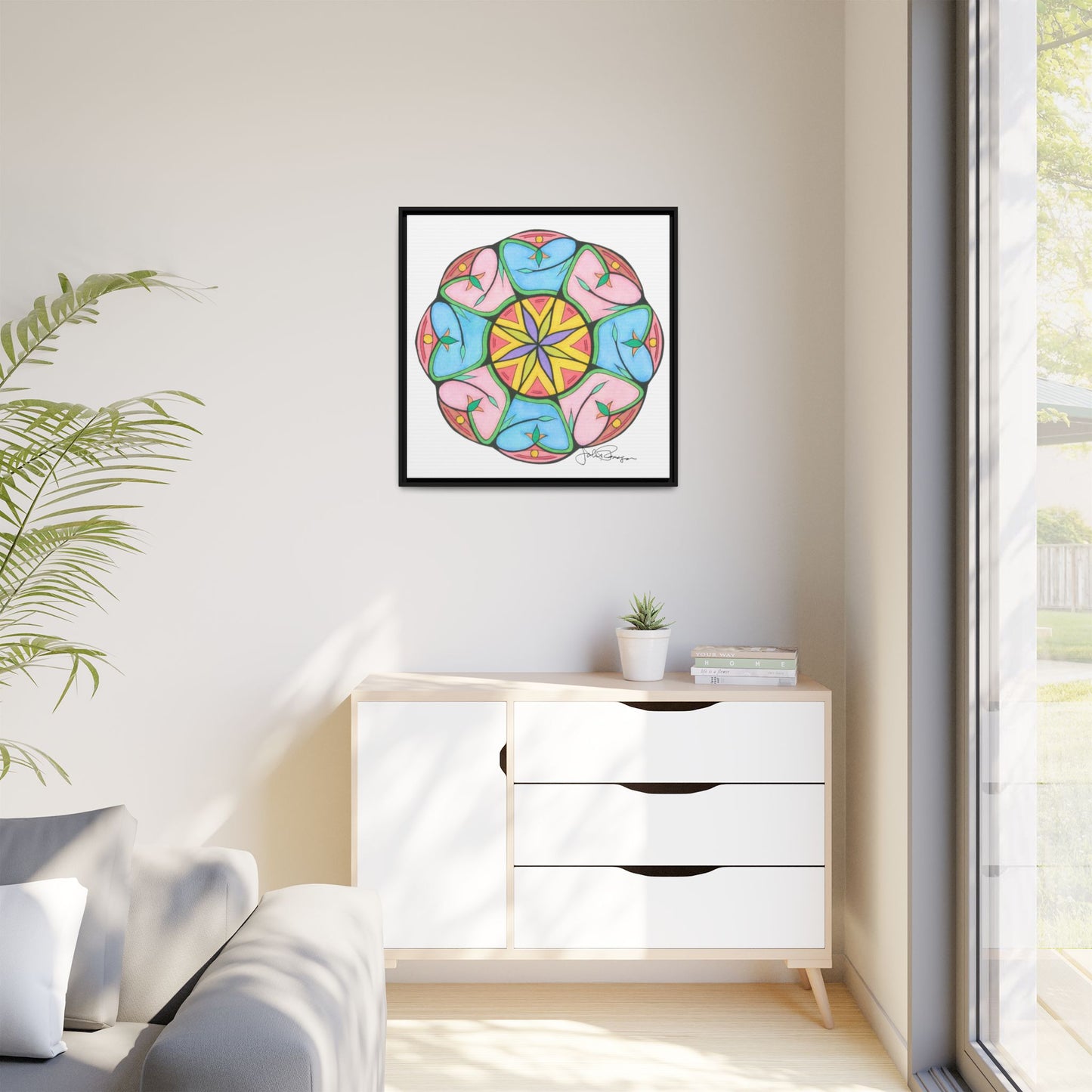 Heaven's Gate Mandala - Archival Gallery Matte Canvas