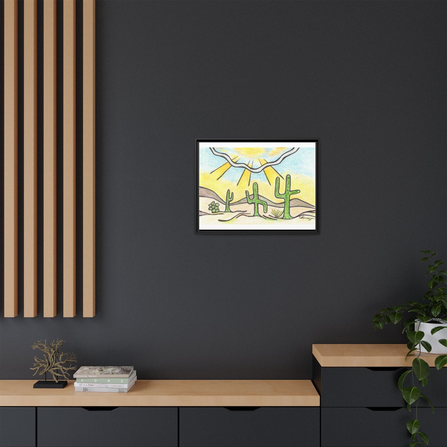 Saguaro - Archival Gallery Matte Canvas