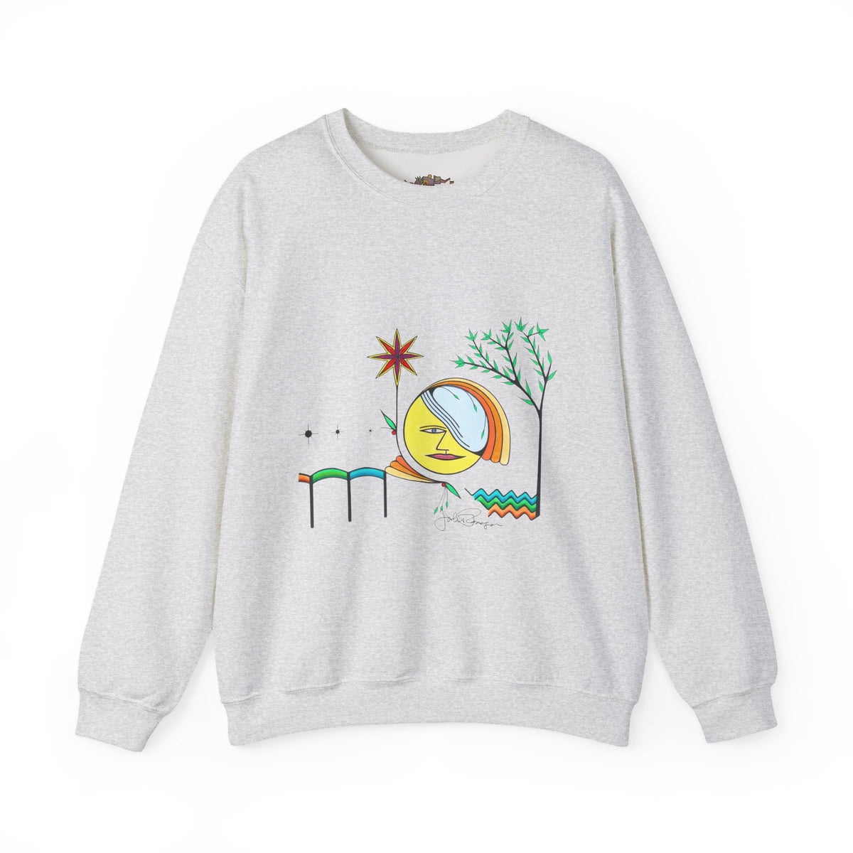 Premium Pullover Sweatshirt Wearable Art | Sol Searcher