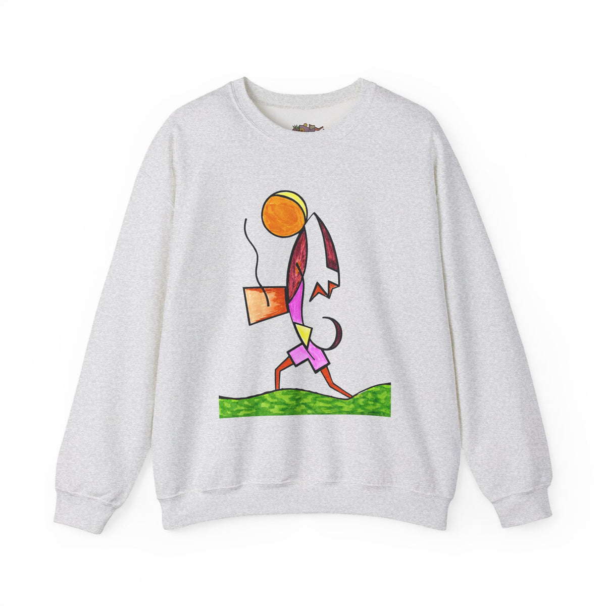 Premium Pullover Sweatshirt Wearable Art | Walk Proud