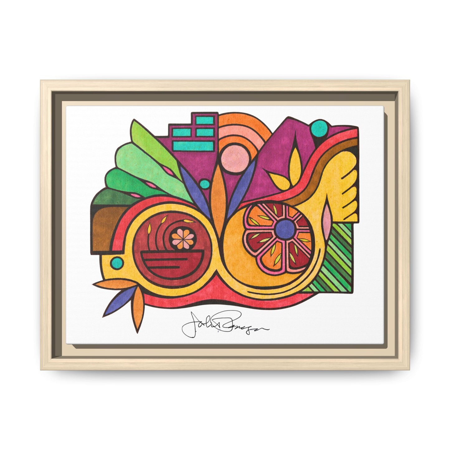 Leaving the Picture - Archival Gallery Matte Canvas
