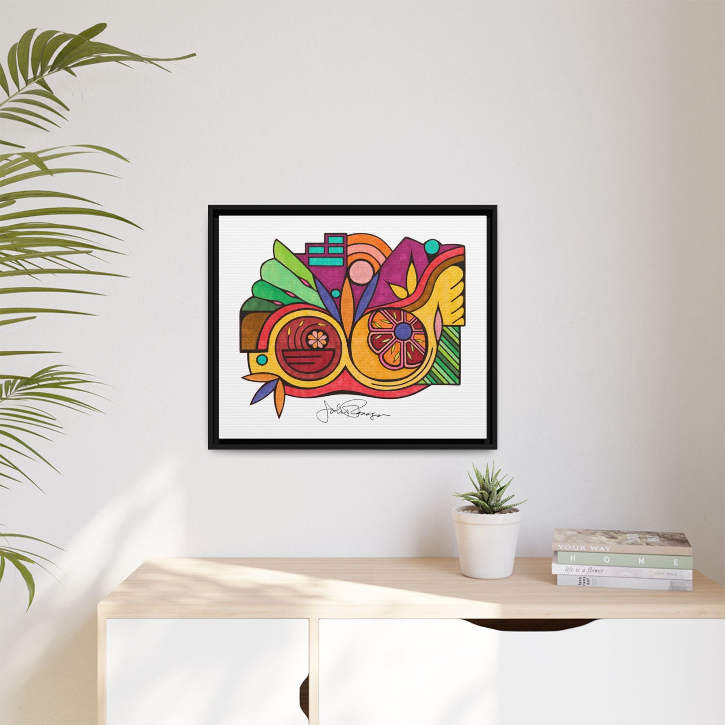 Leaving the Picture - Archival Gallery Matte Canvas