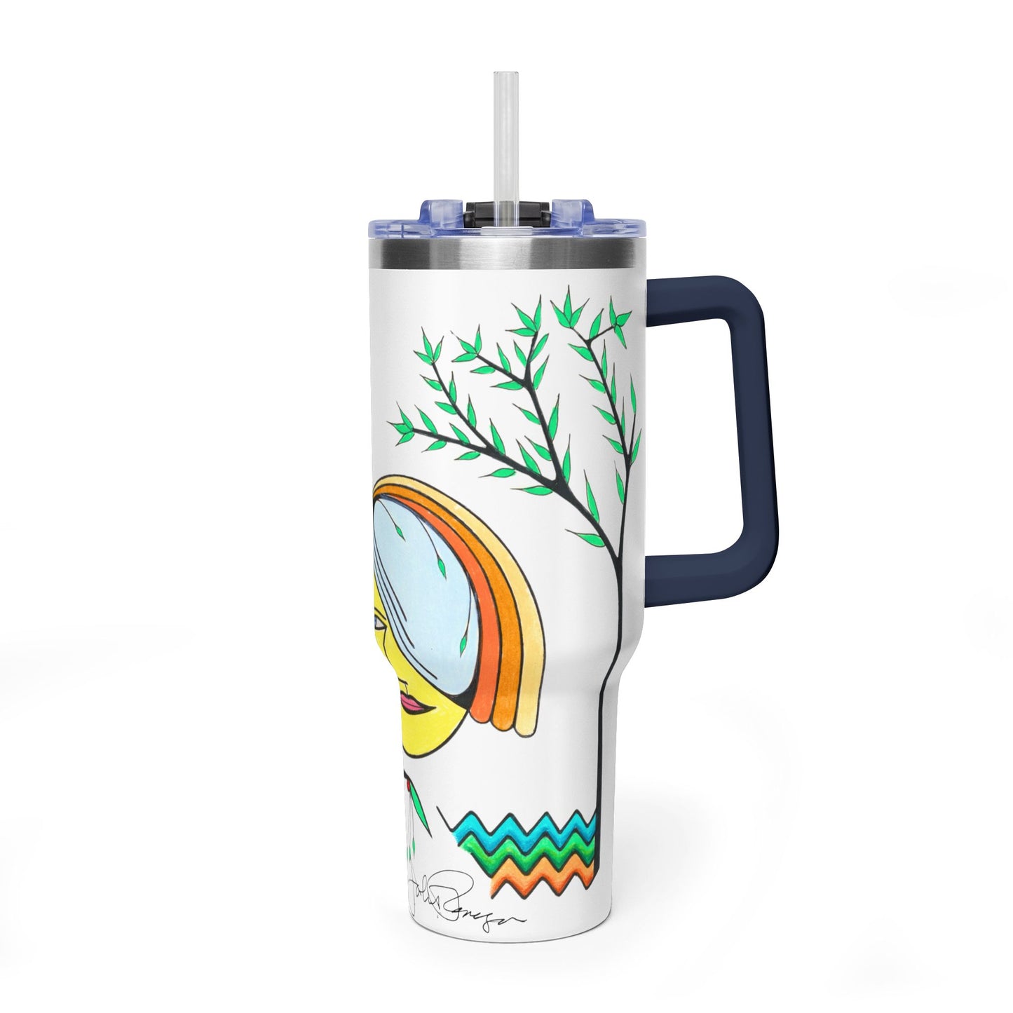 Sol Searcher - Wrap-Around Art Tumber (40 oz)