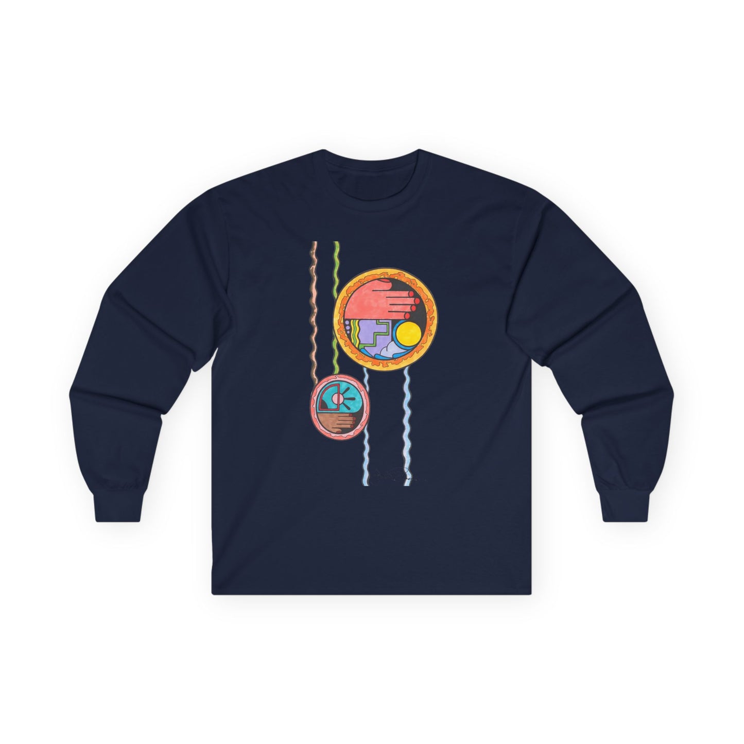 Wave While Passing - Long Sleeve Premium Wearable Art
