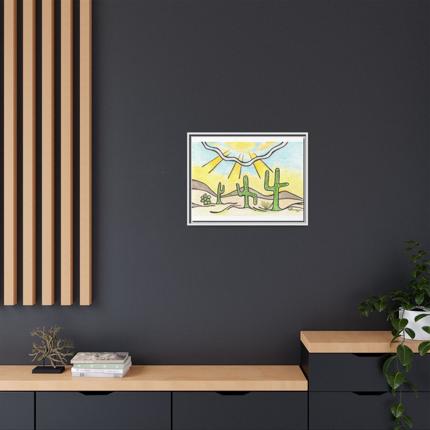 Saguaro - Archival Gallery Matte Canvas